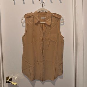 Equipment silk blouse size small